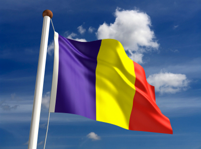 Romania's flag after 1989