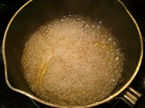 Let the mixture to boil then simmer it.