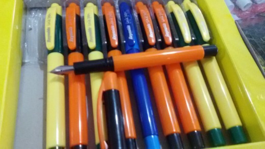 Colorful pens to make the journey of life more colorful....yet I miss my special pen:-(