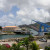 Draw Bridge going up to let sail boats and yachts into the marina at Sint Maarten Draw Bridge going up to let sail boats and yachts into the marina at Sint Maarten