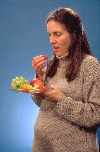 During pregnancy, you should make sure that your diet includes proper amounts of all major food groups and nutrients.