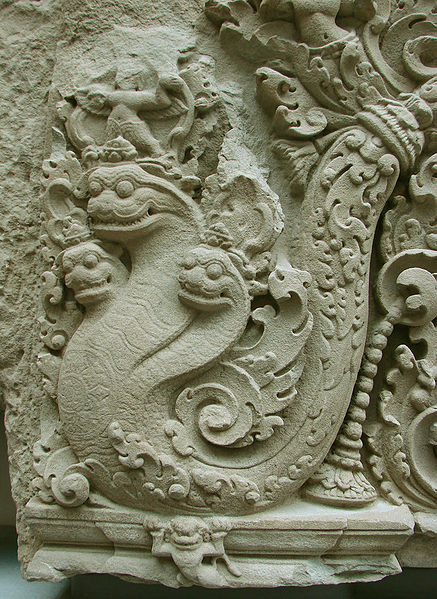 A neak sculpture from Cambodia.