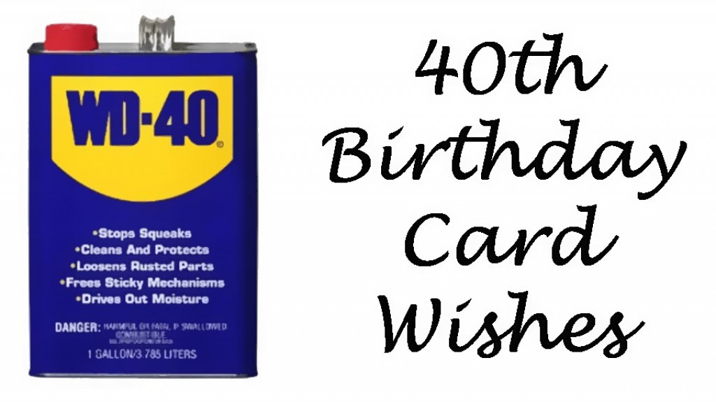 40th Birthday Wishes, Messages, and Poems to Write in a ...