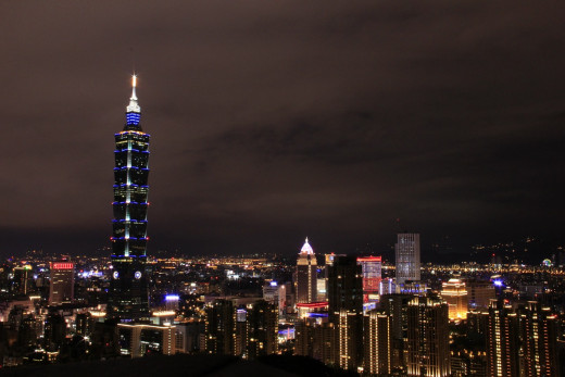 Taipei 101 @nightfall