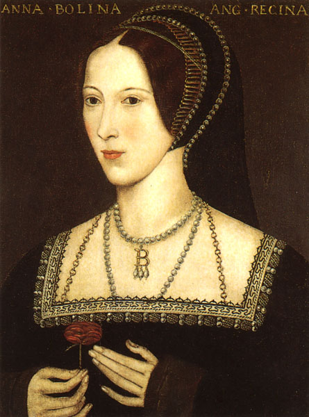 Anne Boleyn, mother of Queen Elizabeth I, victim of Henry VIII