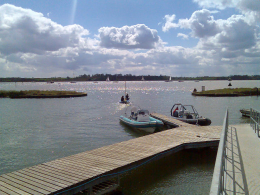 The beauty and serenity of the River Orwell in Suffolk County, England, provided the inspiration for Blair's famous pen name.