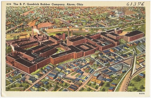 The B. F. Goodrich Rubber Company, Akron, Ohio