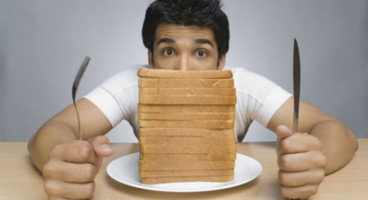 You don't need to eat this much food at once!