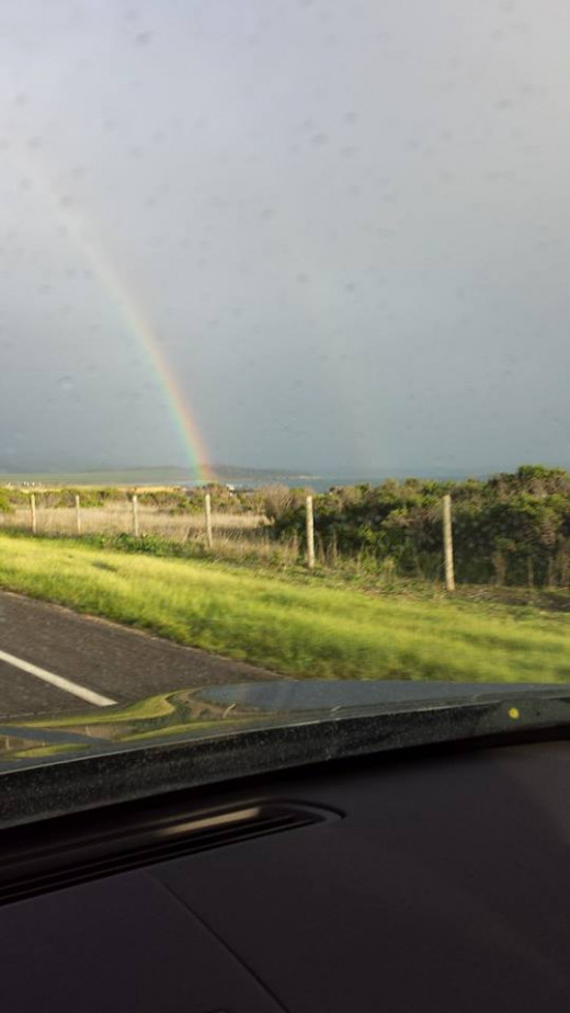 To live your own life, you must believe in rainbows and be willing to follow them