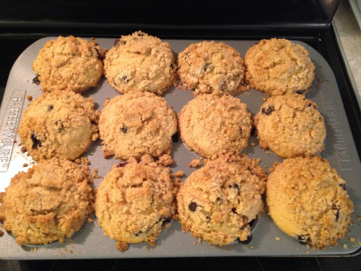 I made these muffins from a Cooks Illustrated - my subscription was one of my favorite wedding presents. 