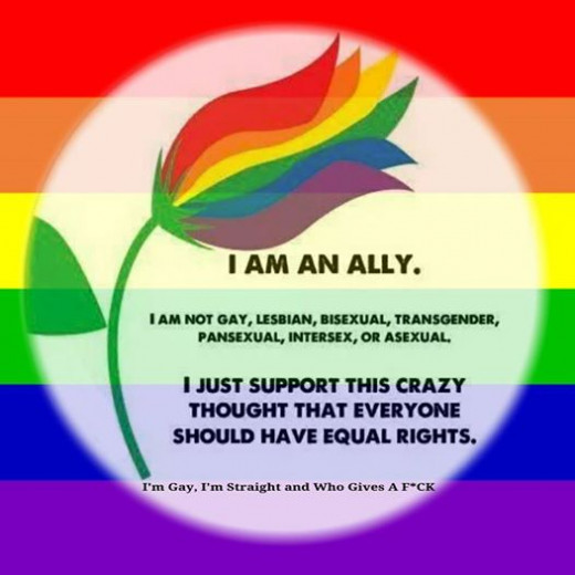Be a beautiful ally flower!