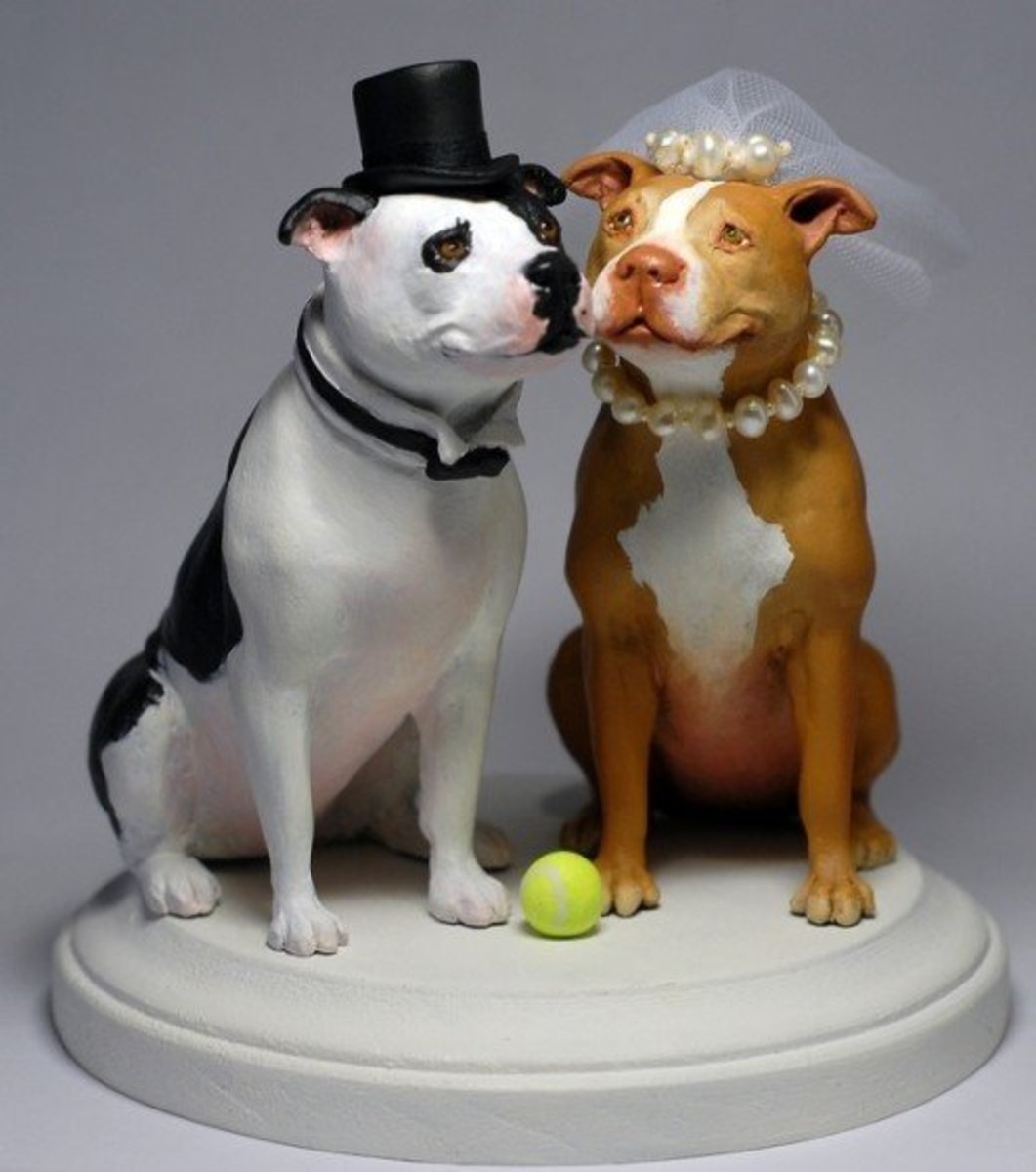 Animal themed wedding cakes
