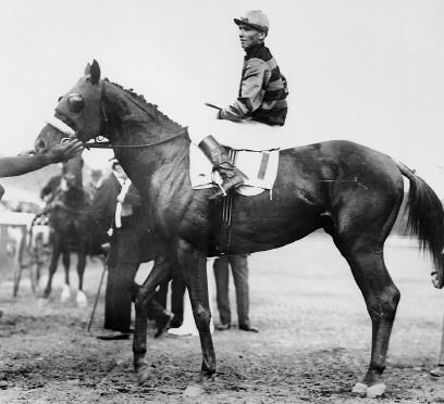 Sir Barton, the first Triple Crown winner in 1919.