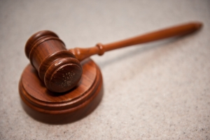 A gavel is used at town council meetings