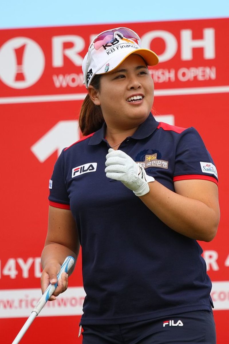 Inbee Park of South Korea, one of the more dynamic players on the LPGA Tour. Golf is exploding in Asia and will be for the foreseeable future.