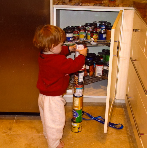 Child Engaged In Playing