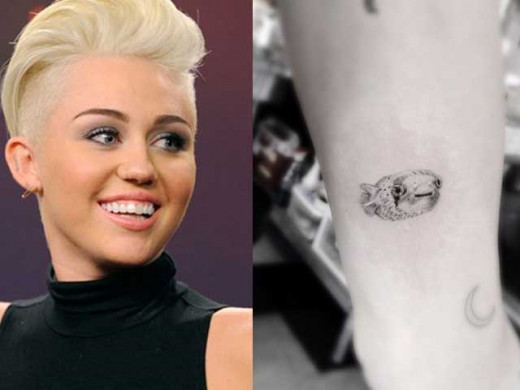 Miley Cyrus' deceased puffer fish