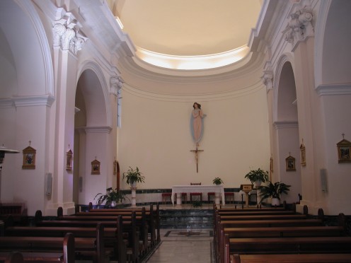 The Interior of the Church