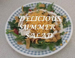 Easy Summer Dish: Beans and Corn Chip Salad
