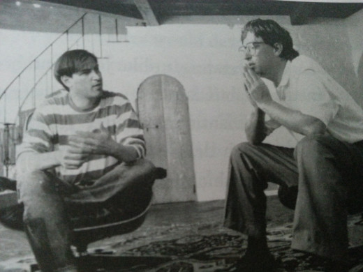 Jobs and Microsoft CEO Bill Gates in 1991. The two titans of the technical world, born the same year, had very different outlooks, talents and methods and often clashed. Jobs and Microsoft CEO Bill Gates in 1991. The two titans of the technical world, born the same year, had very different outlooks, talents and methods and often clashed.