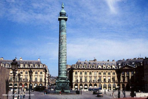 The Place Vendôme Column-Paris