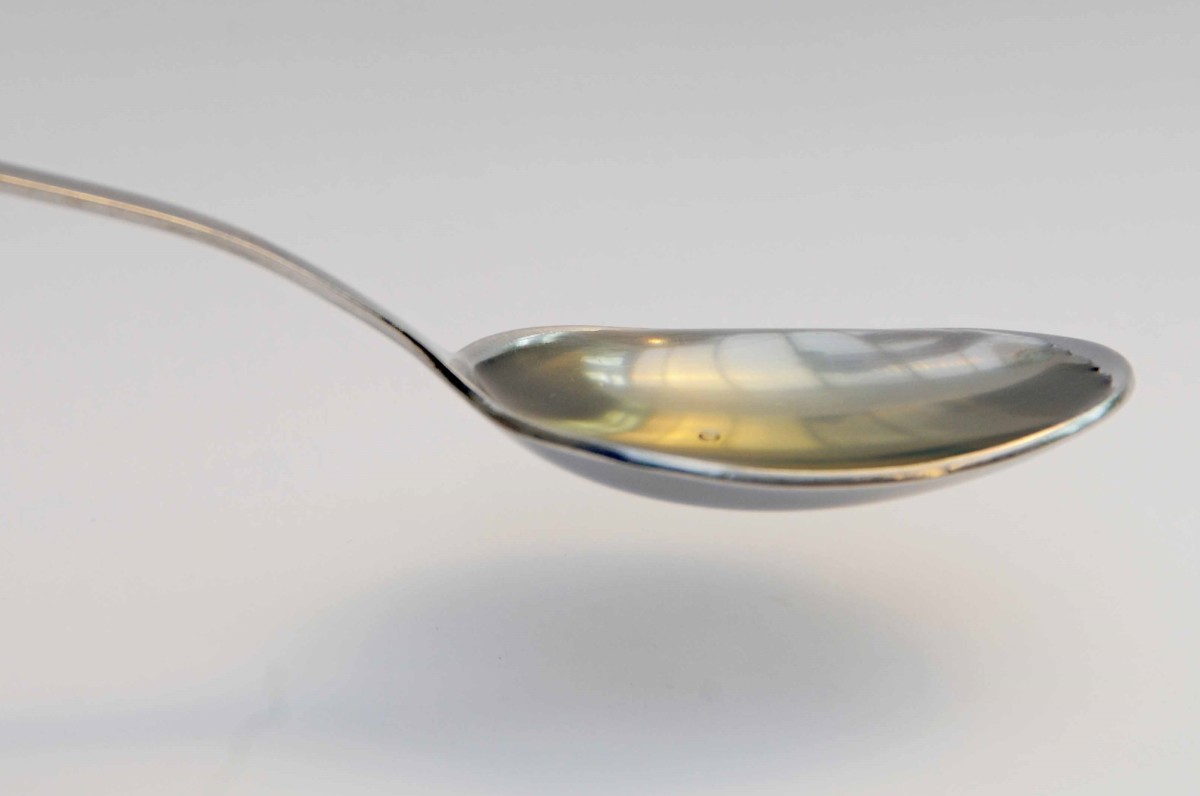 A spoon full of Castor Oil