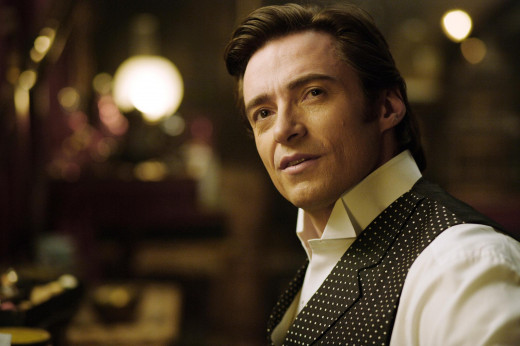 Robert Angier portrayed by Hugh Jackman