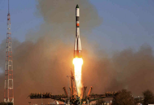 Russian Rocket Launch