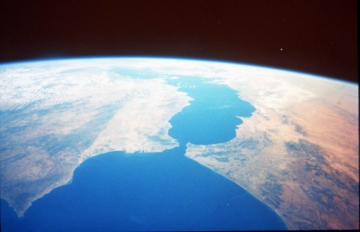 EARTH FROM GEMINI SPACECRAFT