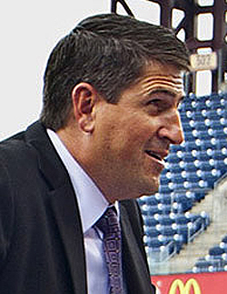 Keith Jones ended his career with the Flyers.  He is currently their color commentator.  Jones also played for the Washington Capitals and the Colorado Avalanche.