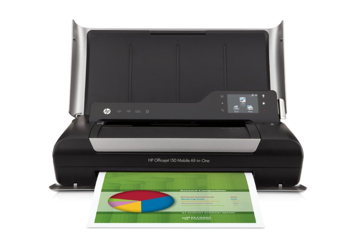 What is a portable scanner printer?
