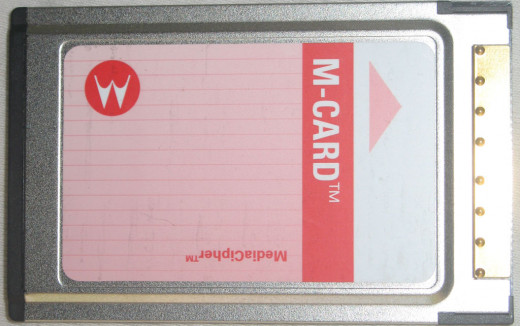 One of the most common M-Card CableCards