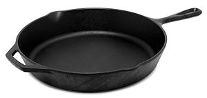 cast iron skillet, made in the good ole USA