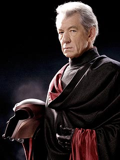 Magneto portrayed by Ian McKellen
