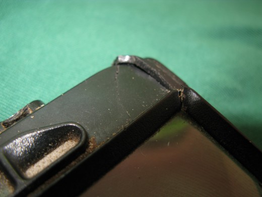 Crack in OtterBox iPhone case