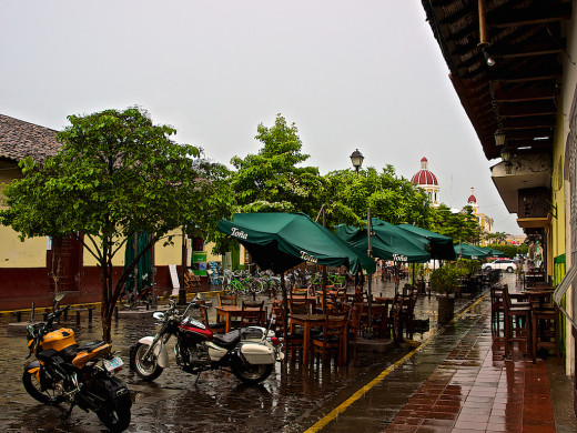 Calle La Calzada, Granada, Nicaragua 