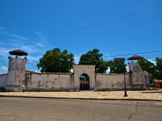 The old Granada Fort, Granada, Nicaragua