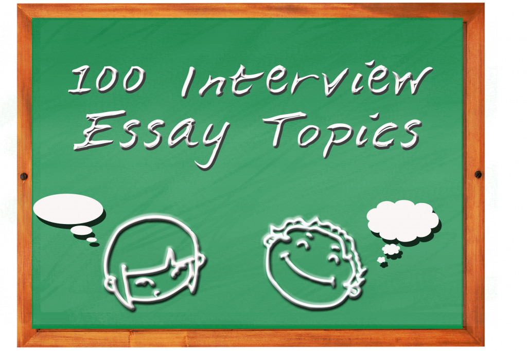 Interview essay paper