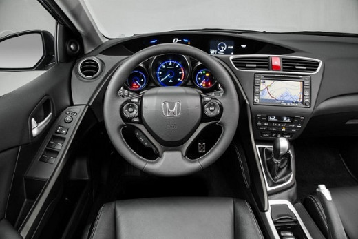 2015 Honda Civic dashboard