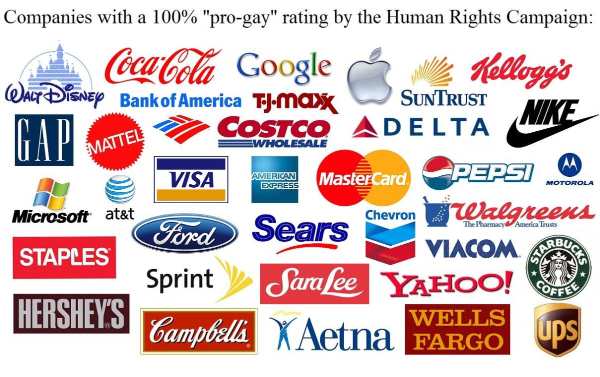 30 Companies That Support Gay Marriage and Equal Rights For The LGBTQ