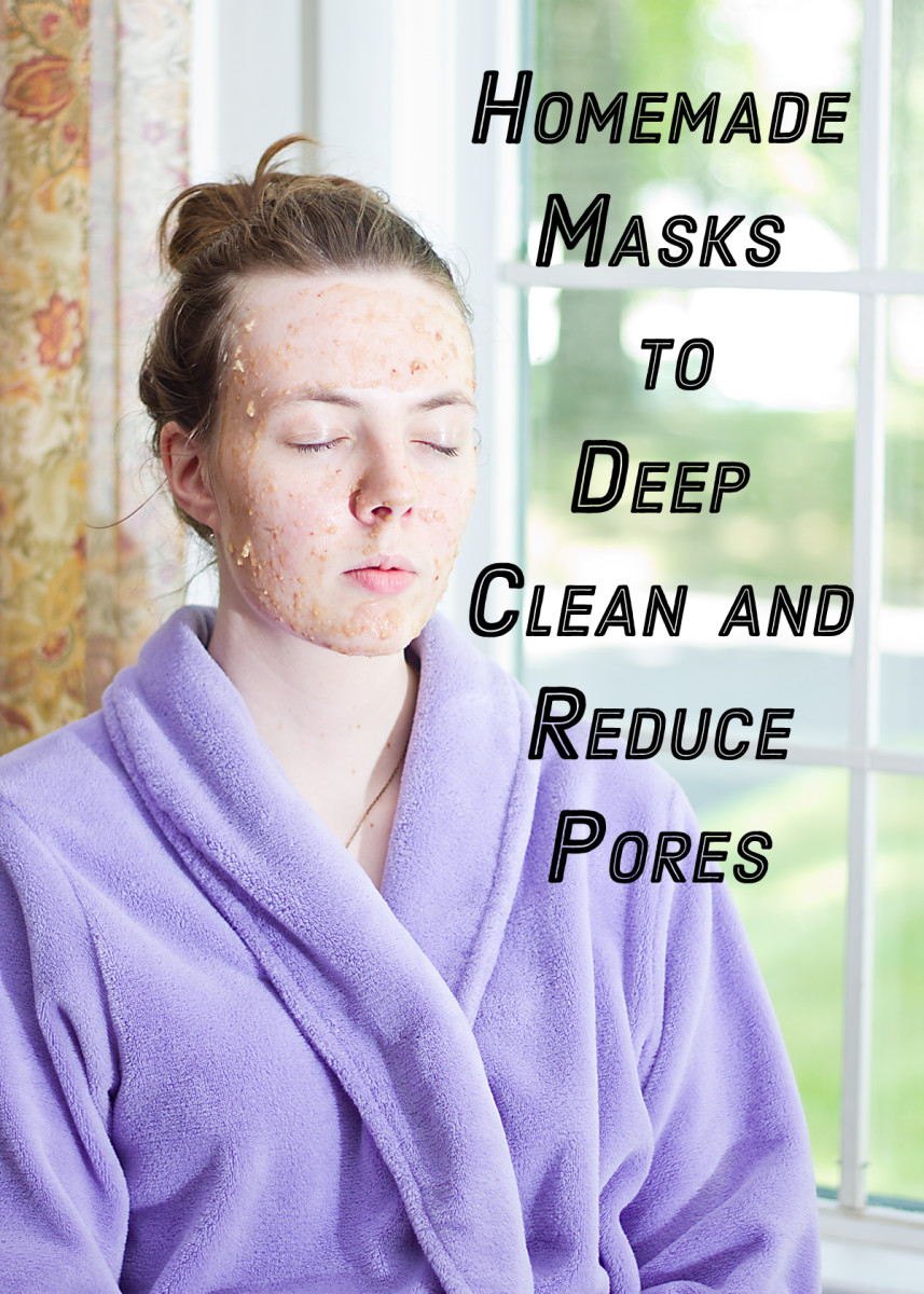 Homemade mask to close pores
