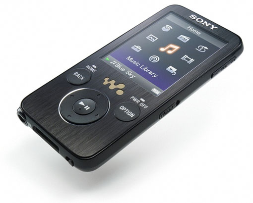 Sony NWZ-S738F Walkman (8GB, black) 