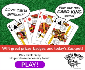 Play Card King At Triple Clicks allay Free Twice a Day. win Prizes and cash.
