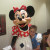 Okay, I'll pose with Minnie. Okay, I'll pose with Minnie.