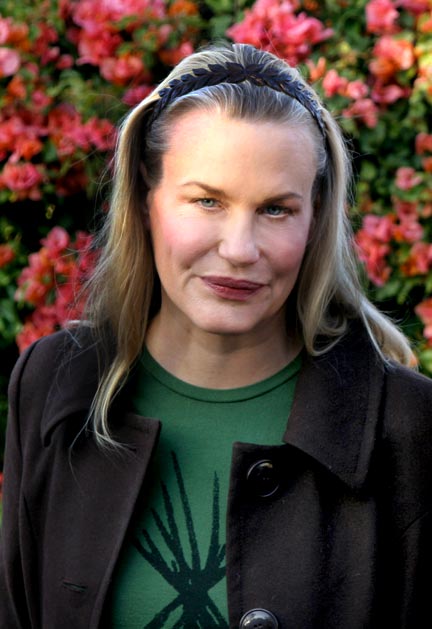 Daryl Hannah after plastic surgery to recapture her youth.