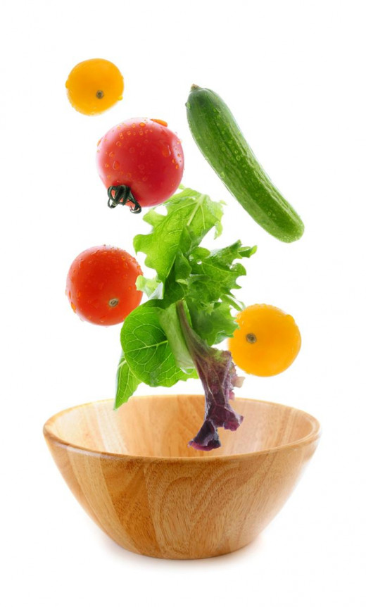 Eat your vegetables because they contain components that boost the immune system. 