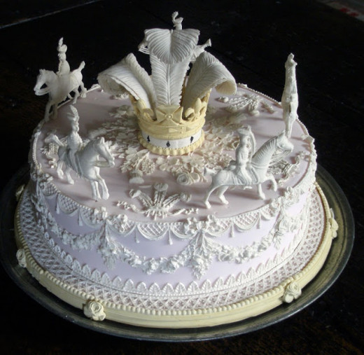 A Fancy Twelfth Cake