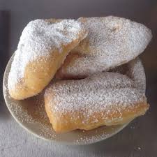 Beignets, a treat originally from New Orleans. 