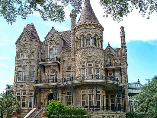 Walter Gresham Castle (also known as Bishops Castle) found on Broadway