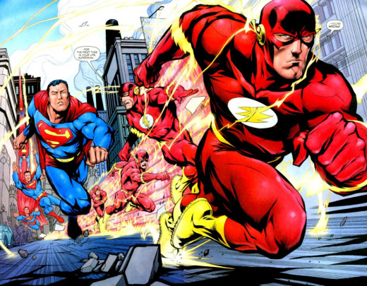 Wally West powers would allow him to defeat Superman